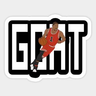 GOAT Rose Sticker